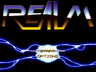 Realm title screen for Super Nintendo
